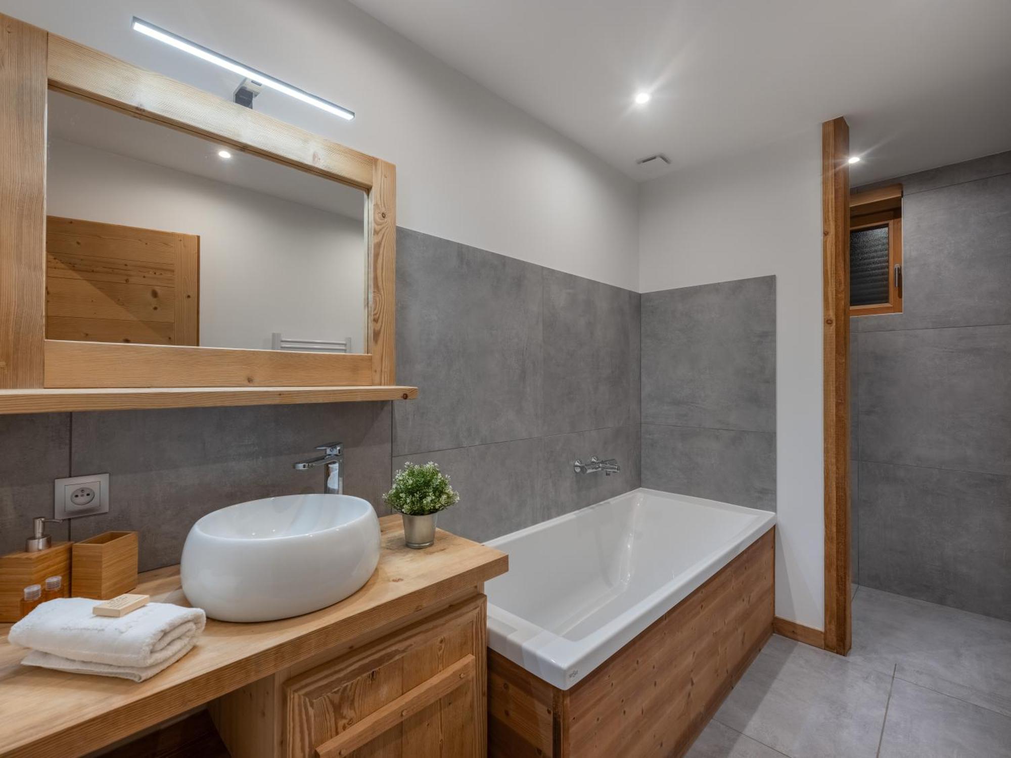 Chalet 1100 - Bo Immobilier Chatel - A Mi-Chemin Du Centre Et Du Linga - Jacuzzi Sauna Et Cheminee Exterior foto