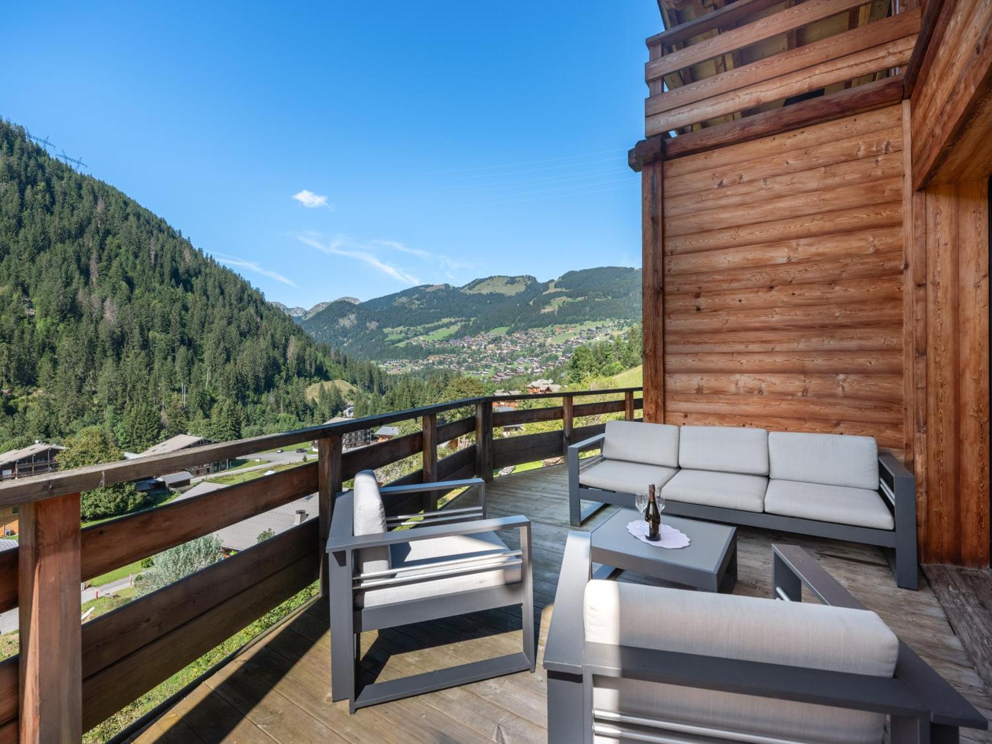 Chalet 1100 - Bo Immobilier Chatel - A Mi-Chemin Du Centre Et Du Linga - Jacuzzi Sauna Et Cheminee Exterior foto