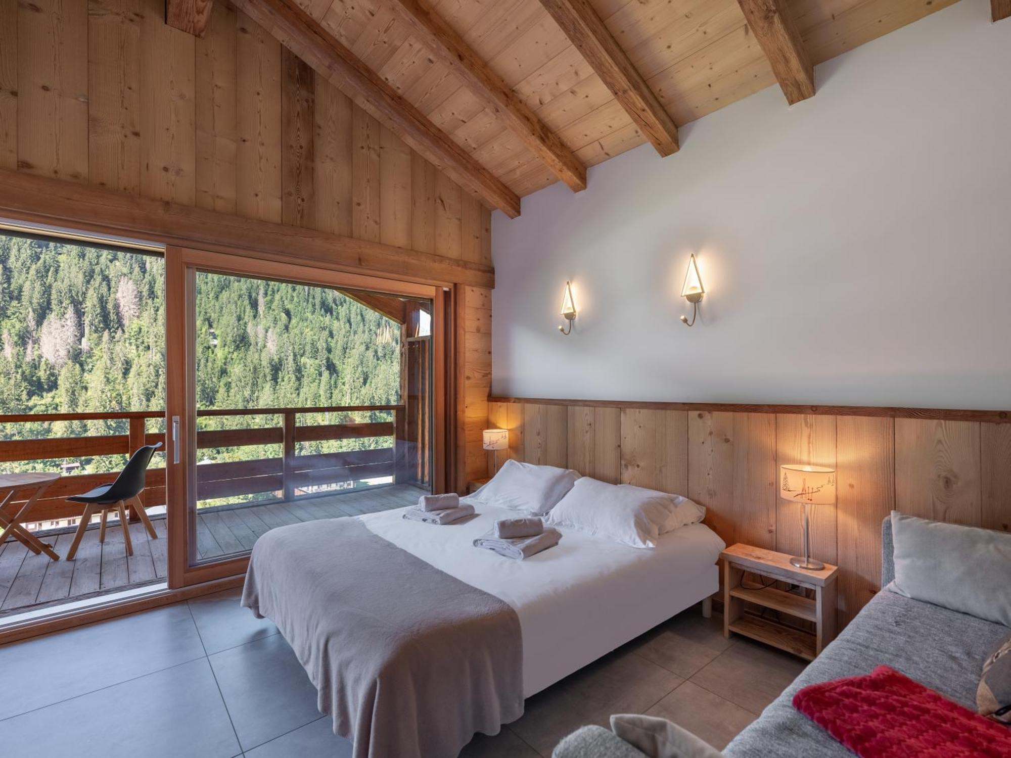 Chalet 1100 - Bo Immobilier Chatel - A Mi-Chemin Du Centre Et Du Linga - Jacuzzi Sauna Et Cheminee Exterior foto